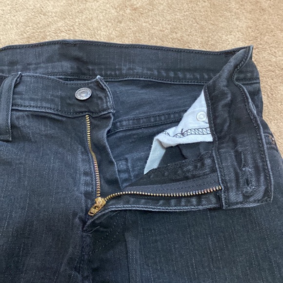 Levi’s 514 W29 L32 Black Denim Jeans - Picture 5 of 15